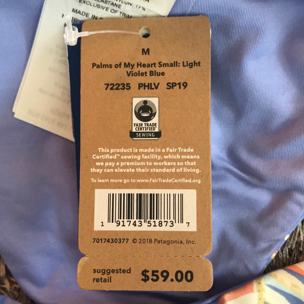 Patagonia Seaglass Bay Reversible Bikini Bottom - Picture 7 of 8